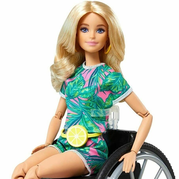 Barbie Doll With Wheelchair And Ramp, Blonde, Barbie® Fashionistas™ - Picture 4 of 8